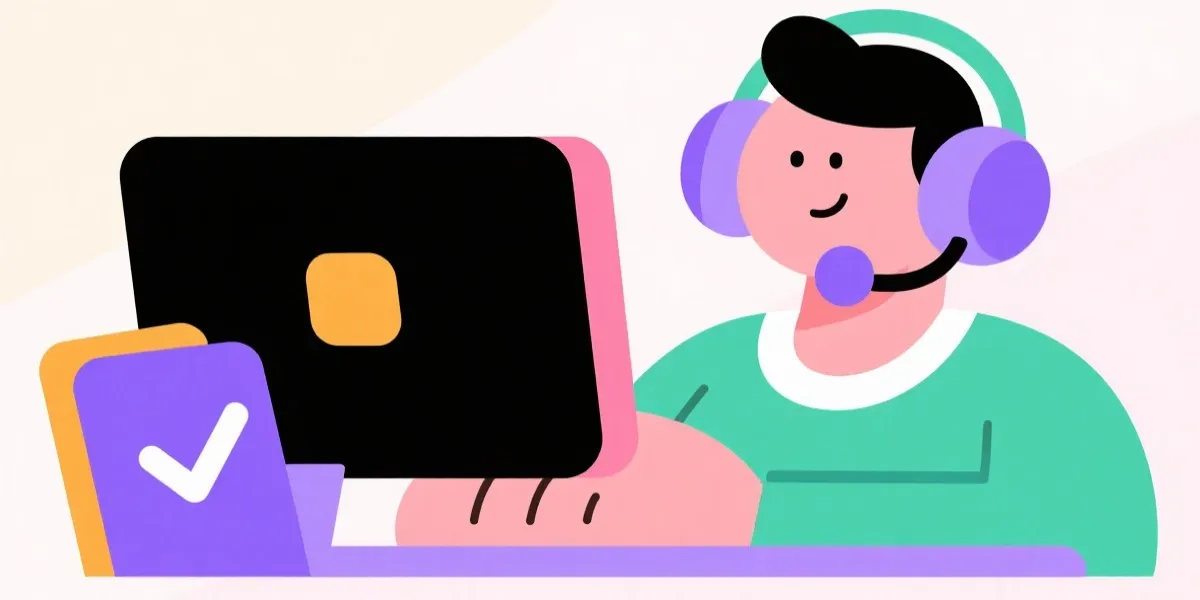 客服服务示意图