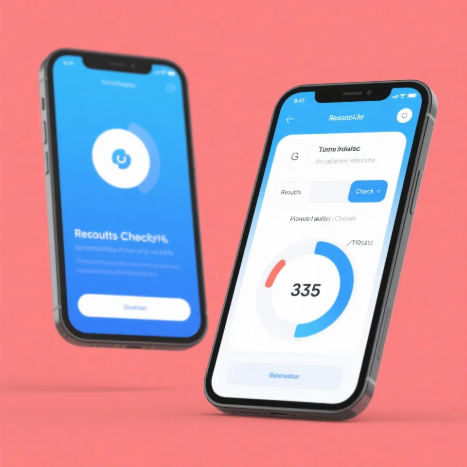 移动端查询体验示意图